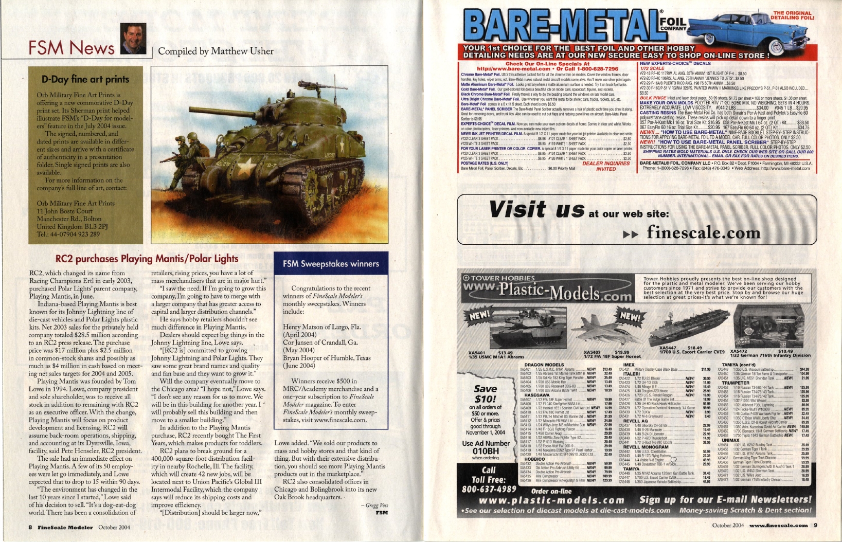 FineScale Modeler 2004-10 (Vol22-08)